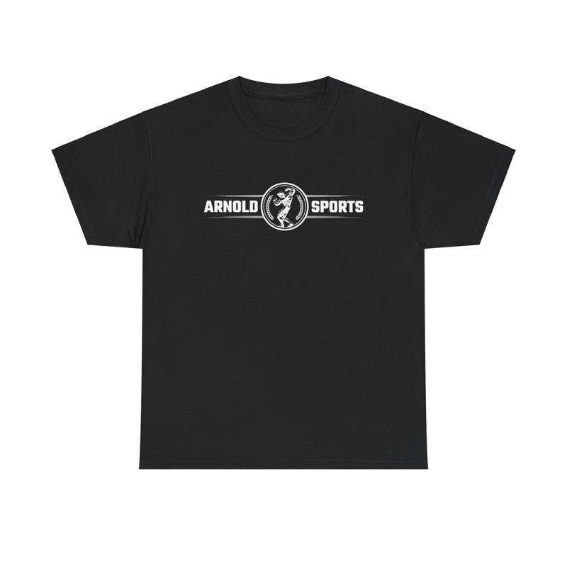 Nutrition For Fitness - Arnold Sports Graphic T Shirt เพาะกายโภชนาการออกกําลังกายยิมฟิตเนส