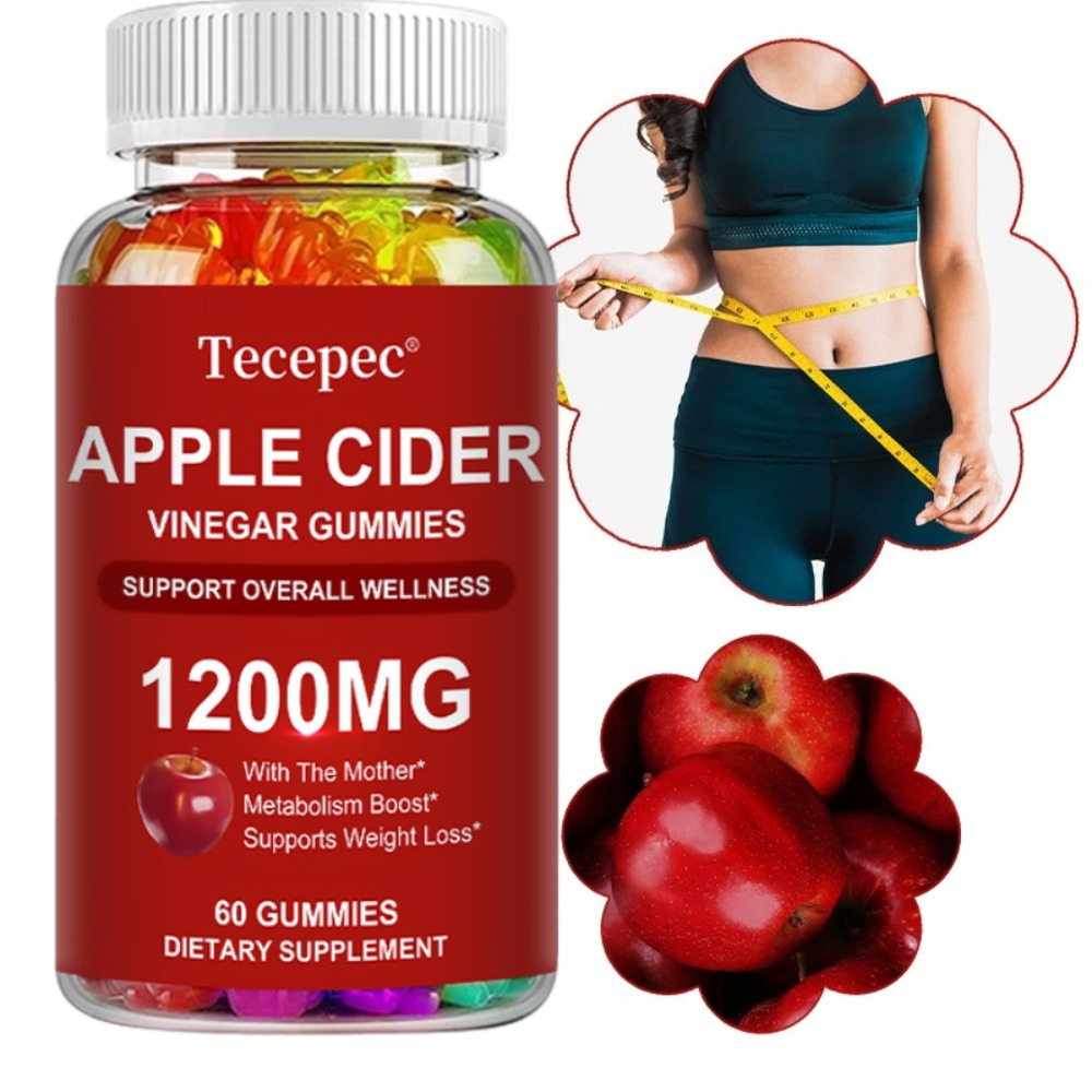 Apple Cider Vinegar Pill - เยลลี่น้ำส้มสายชูแอปเปิ้ล - ช่วยส่งเสริมการเผาผลาญและการย่อยอาหาร ดีท็อกซ์ สุขภาพลำไส้และภูมิคุ้มกัน