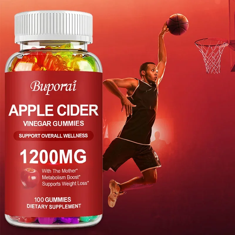Apple Cider Vinegar Pill - แอปเปิ้ลไซเดอร์วีนิการ์กัมมี่ 1200 มก. - ช่วยดีท็อกซ์ ควบคุมน้ำหนักได้ผล