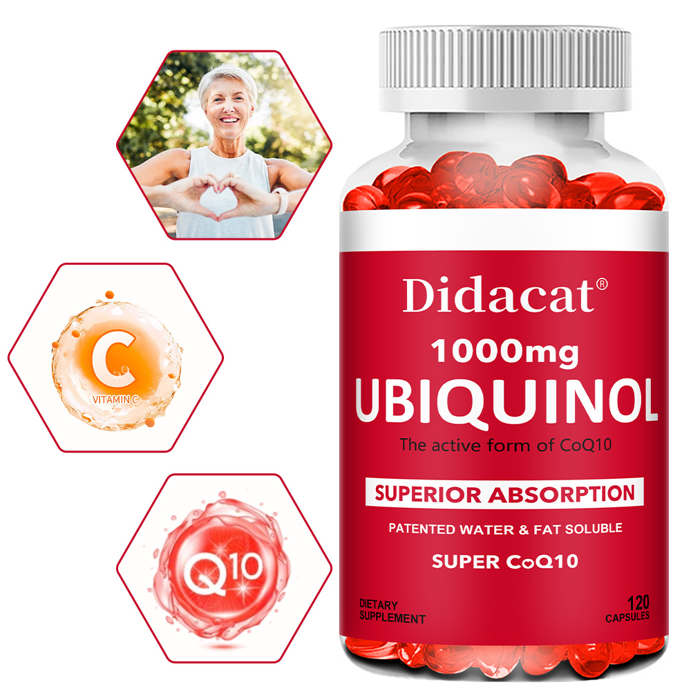 Coq10 Ubiquinol Softgel - ยูบิควินอล โคคิวเท็น 1000 มก. ซอฟท์เจล รูปแบบแอคทีฟ