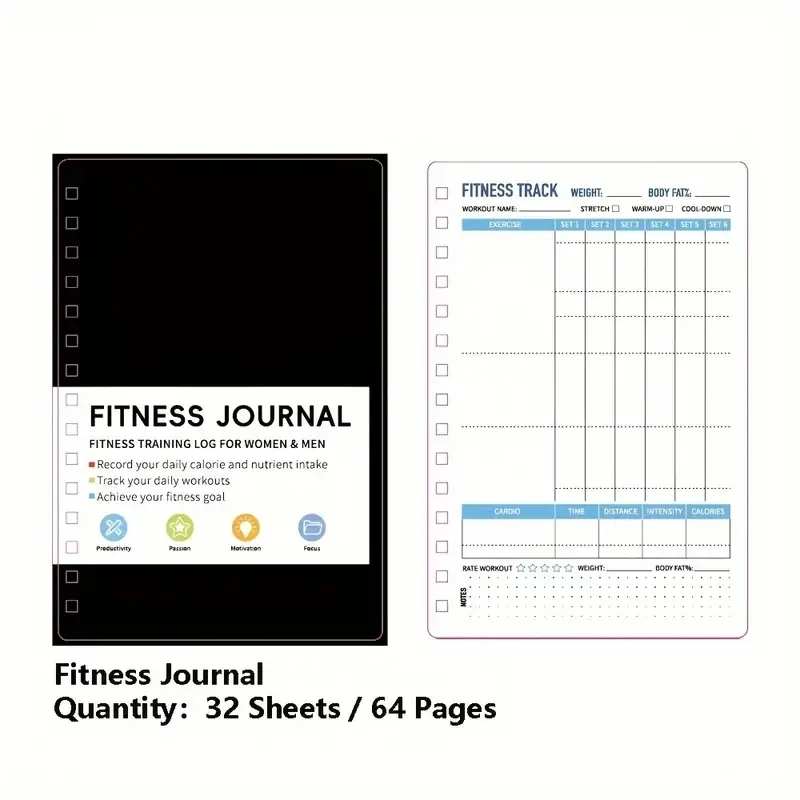 สมุดโน้ตแบบสันเกลียวสำหรับวางแ - Nutrition And Exercise บทวิจารณ์และราคา