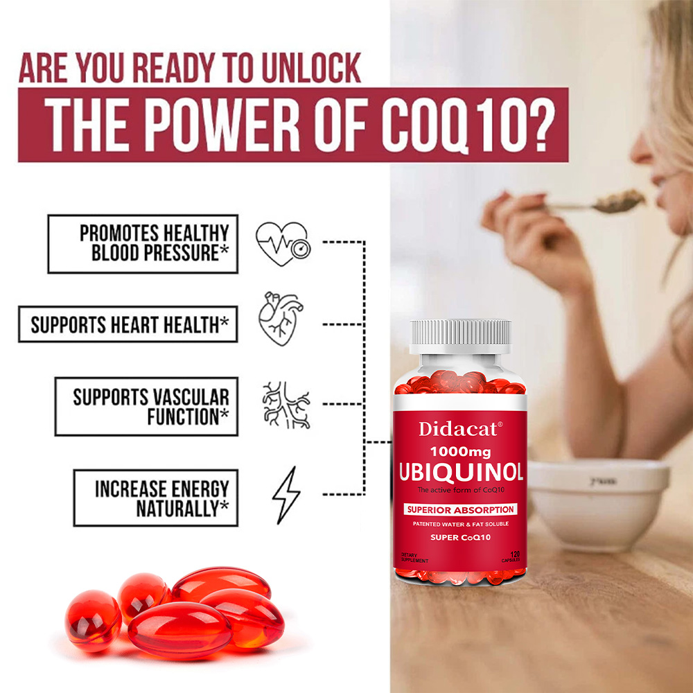 ยูบิควินอล โคคิวเท็น 1000 มก.  - Coq10 Ubiquinol Softgel บทวิจารณ์และราคา