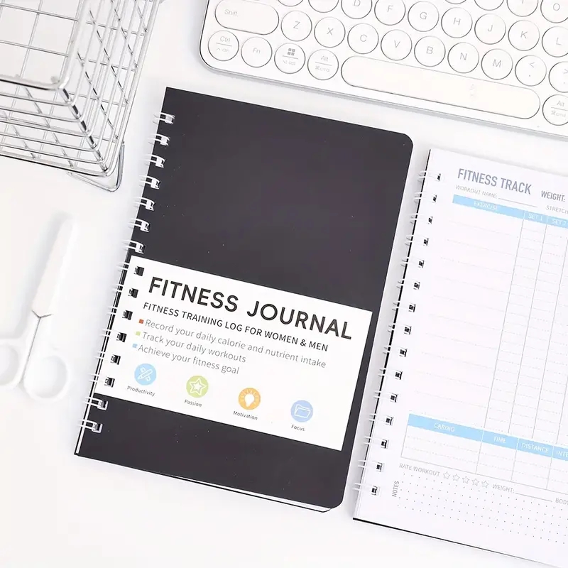 สมุดบันทึกฟิตเนส แผนการออกกำลั - Nutrition And Exercise บทวิจารณ์และราคา