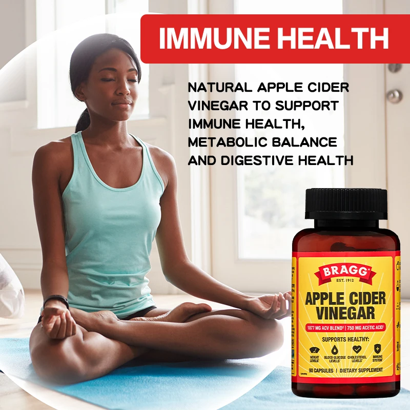 Bragg น้ําส้มสายชูแอปเปิ้ลไซเด - Apple Cider Vinegar Pill บทวิจารณ์และราคา