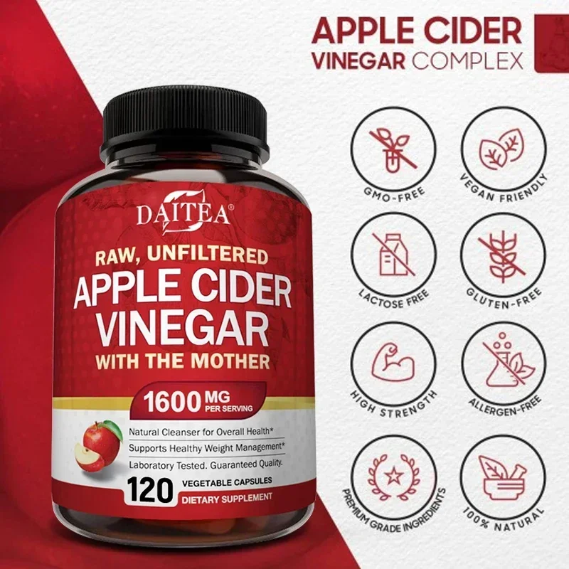 น้ําส้มสายชูแอปเปิ้ลไซเดอร์ 16 - Apple Cider Vinegar Pill บทวิจารณ์และราคา